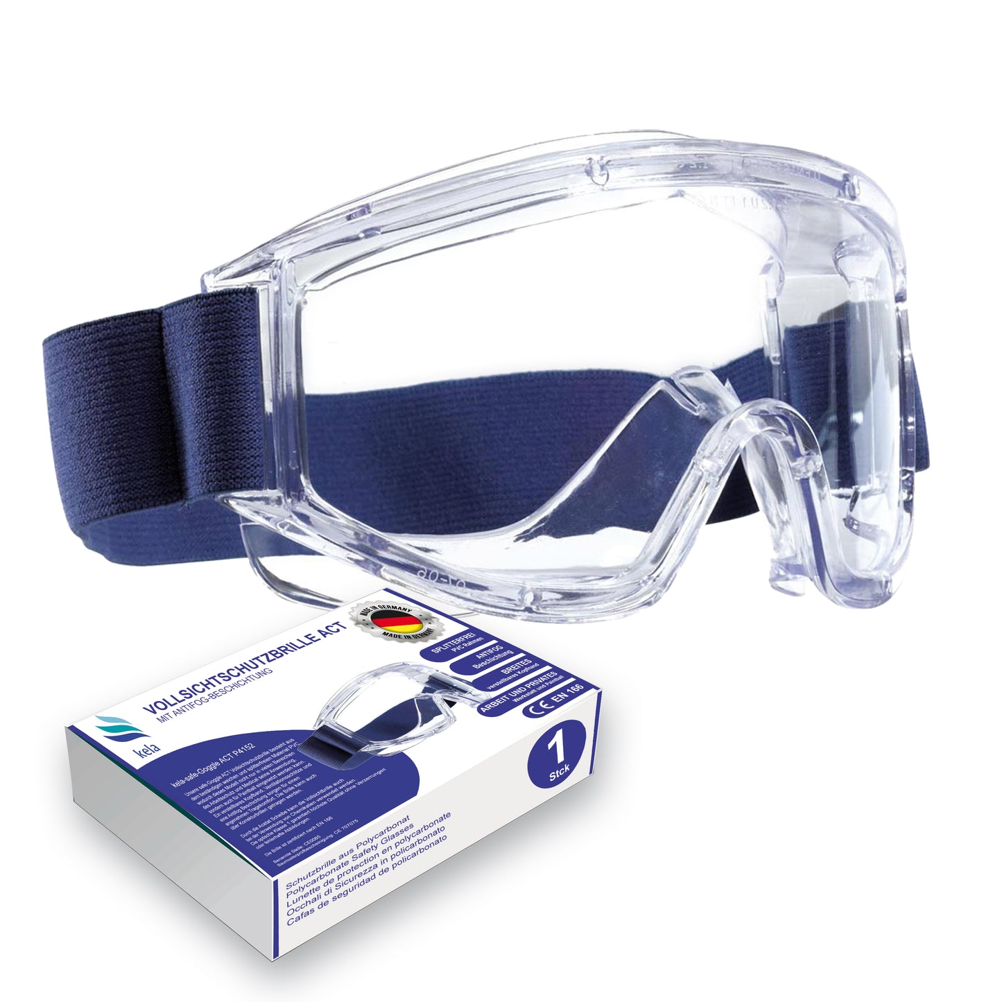 ACT full-vision safety goggles