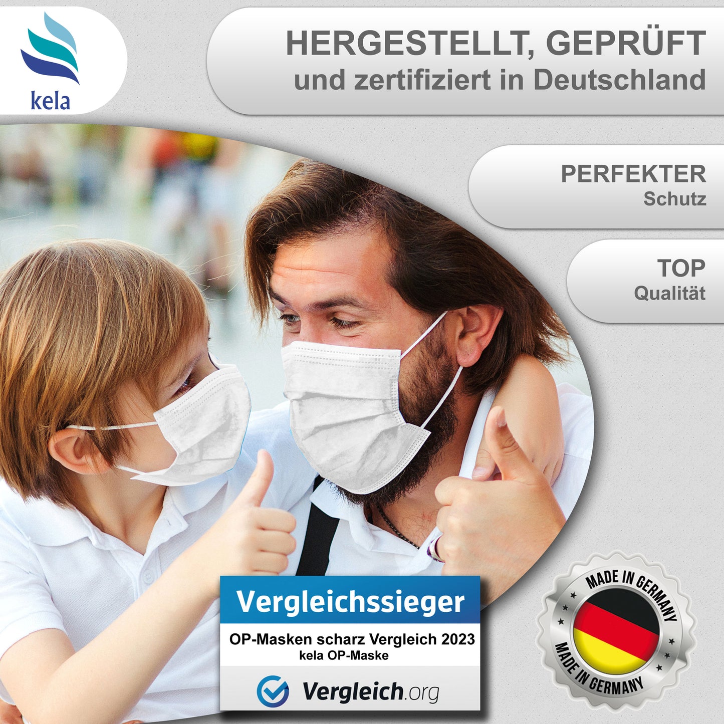 Medical surgical masks white