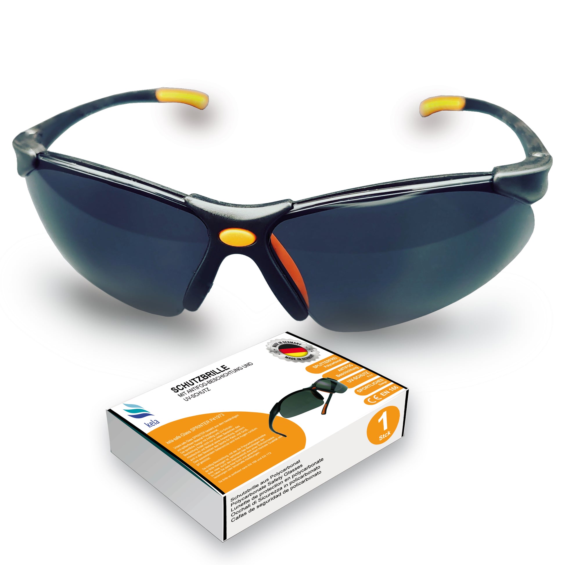 Safety Goggles SPRINTER – Tinted & CE Certified