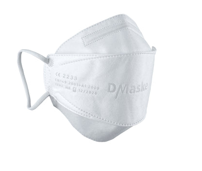 FFP2 respirator mask white