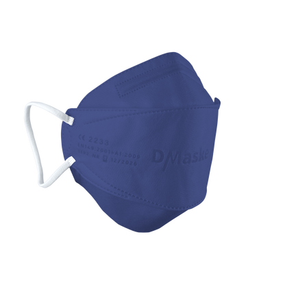 FFP2 respirator mask blue