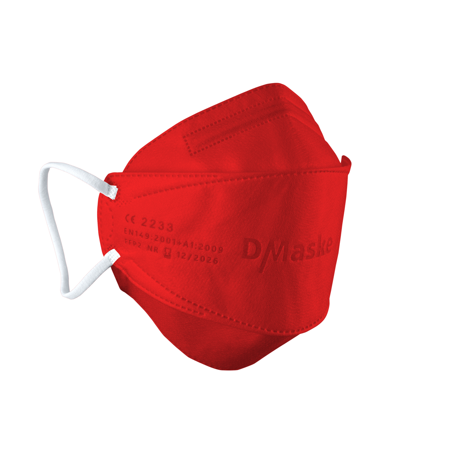 FFP2 respirator mask red