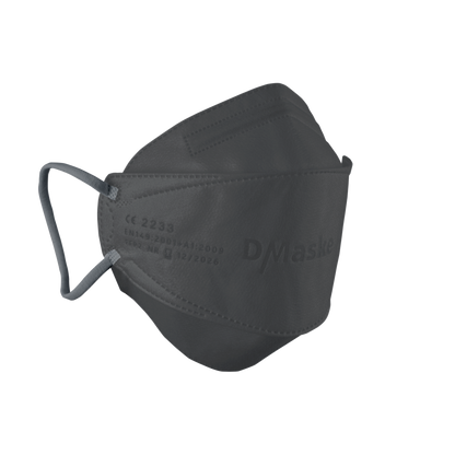 FFP2 respirator mask black