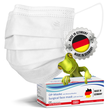 Medical surgical masks white
