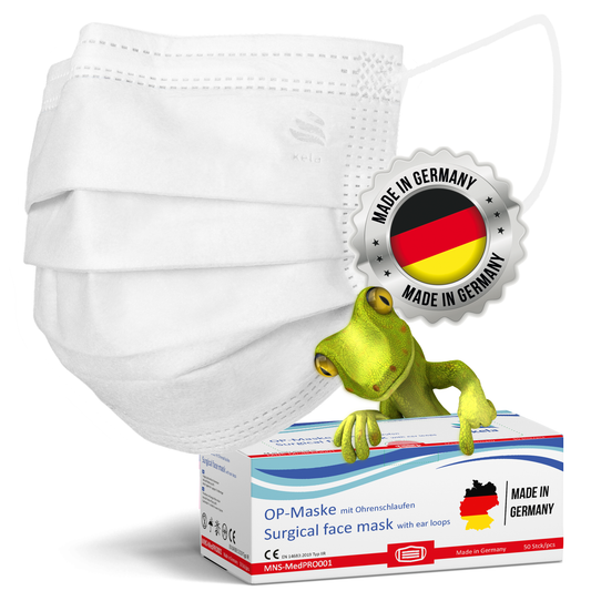 Medical surgical masks white
