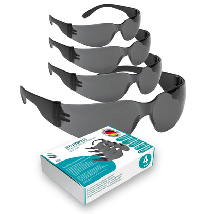 Safety glasses CHAMPION - SMOKE